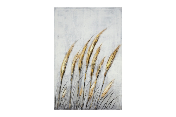 Picture of 389-001 Hand Oil Painting Canvas Wall Art (60x90CM) - Golden Wheat Ear
