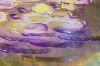 Picture of 367-008 Hand-Finished Canvas Decorative Wall Art (70×70cm) - Water Lilies and Agapanthus (1923) by Claude Monet 