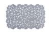 Picture of 371-029 Chrysanthemum Placemat in Blue & Silver