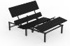 Picture of MOTIONFLEXI Electric Adjustable Bed Frame & Base with Memory Foam Mattress Set in Queen Size