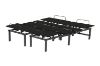 Picture of MOTIONFLEXI Electric Adjustable Bed Frame & Base with Memory Foam Mattress Set in Split King Size