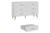 Picture of ELARA 6-Drawer Dresser/Tallboy (White)