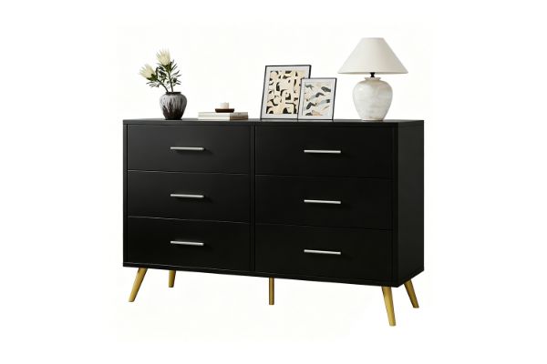 Picture of ELARA 6-Drawer Dresser/Tallboy (Black)