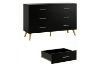 Picture of ELARA 6-Drawer Dresser/Tallboy (Black)