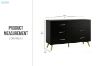 Picture of ELARA 6-Drawer Dresser/Tallboy (Black)