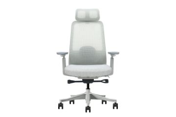 Picture of VEYRA Premium High Back Office Chair with Adjustable Headrest, Lumbar Support & 3D Armrests & Seat Slider