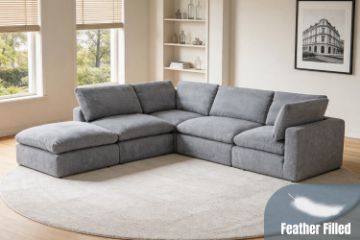 Picture of FAIRFIELD Feather-Filled Sectional Modular Sofa Range