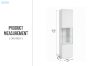 Picture of CURIO 2 Door Display Cabinet with LED Lighting