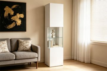 Picture of CURIO 2 Door Display Cabinet with LED Lighting