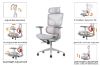 Picture of NEXEN Pro High Back Office Chair with Adjustable Headrest, Lumbar Support, 3D Armrests and Seat Slider