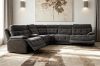 Picture of SOMNIX Zero Gravity Dual Motor Power Reclining Sectional Sofa with Storage Console & Cup Holders & USB Type-C Ports