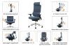 Picture of STRIX High Back Office Chair with 3D Adjustable Headrest & Dynamic Balance Backrest, 3D Armrests and Seat Slider 