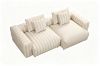 Picture of ROMINA Feather-Filled Modular Sectional Sofa Range - Right Facing Chaise
