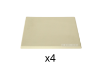 Picture of [Set of 4] - VIKIA Molding Press Table Top *White - 70x70