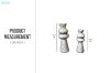 Picture of 650-062 H39 & H46 Terracotta Vase Set