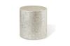 Picture of JULIETTE D39 Solid Wood Cylinder Side Table with Capiz Shell 