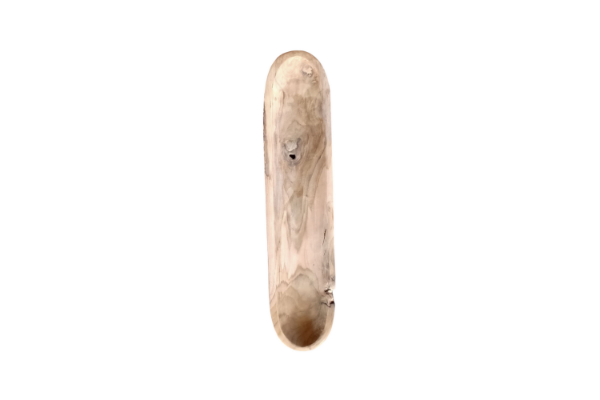 Picture of 650-033 Solid Teak Wood Oval Ship Bowl (60cmx14cm)