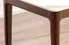 Picture of HARU Solid Wood Dining table with Sintered Stone Top - 160