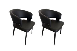 Picture of KALEM  Dining Chair (Black) -2 Chairs in 1 Carton