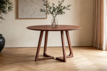 Picture of RIKA D100 Round Solid Wood Dining Table