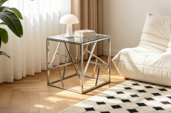 Picture for manufacturer Lella Clear Glass * Gold and Silver Living Collection