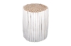 Picture of PRELUDE Teak Log Round Side Table/Stool - Big Size (45x60)
