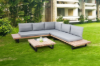 Picture of [FLOOR MODEL CLEARANCE] BASTON Aluminum Sectional Outdoor Lounge Sofa Set