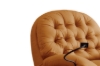 Picture of [FLOOR MODEL CLEARANCE] SANO 360° Swivel Manual Recliner Lounge Chair with Mobile Holder (Orange)