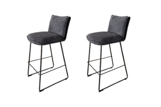 Picture of LULL Bar Stool with Footrest - 2 Chairs in 1 Carton