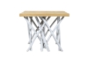 Picture of NATURA Solid Teak Wood Rectangle Side Table
