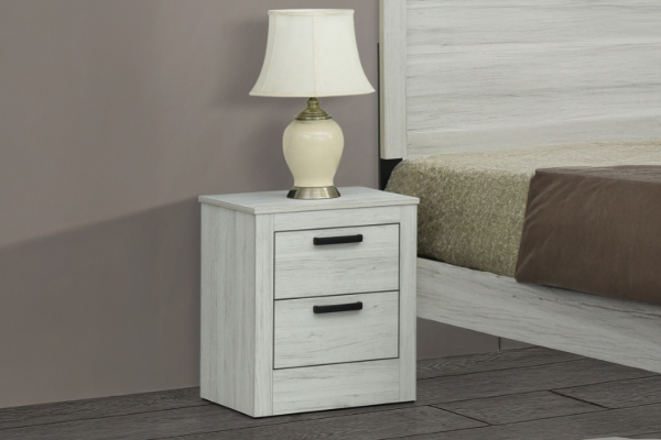 Picture of ASHLEY 2-Drawer Ready-made Bedside Table
