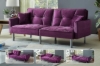 Picture of MILA Convertible Sofa Bed with Adjustable Split-Back (Purple)