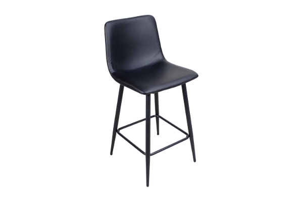 Picture of NOIR Bar Stool with Footrest