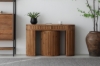 Picture of RILMOND Reclaimed Pine Wood Barrel Stool with Curved Half Backrest