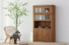 Picture of LUMBER 110x185cm Reclaimed Pine Wood Display Storage Cabinet