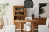 Picture of LUMBER 110x185cm Reclaimed Pine Wood Display Storage Cabinet