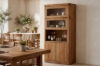 Picture of LUMBER 110x185cm Reclaimed Pine Wood Display Storage Cabinet