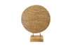 Picture of 650-040 Round Carving Decor Solid Teak Wood Sculpture (40cmx51cm)