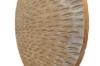 Picture of 650-040 Round Carving Decor Solid Teak Wood Sculpture (40cmx51cm)