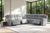 Picture of HOLDEN Power Reclining Sectional Sofa with Storage Console & Cup Holders & USB, Type-C Ports