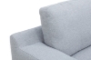 Picture of SPLENDOR Feather-Filled Fabric Modular Corner Sofa (Grey)