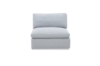 Picture of SPLENDOR Feather-Filled Fabric Modular Corner Sofa (Grey)