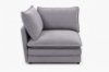 Picture of MELLOW Modular Sectional Sofa Range (Grey) - Armless Chair