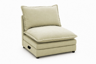 Picture of MELLOW Modular Sectional Sofa Range (Sage Green) - Armless Chair