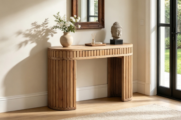 Picture of RILMOND 120 Reclaimed Pine Wood Desk/Console Table