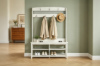 Picture of ELLIS Hall Tree with Shoe Bench, Coat Rack & Shelves (125x175cm)
