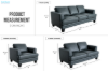 Picture of HUDSON Air Leather Sofa Range - 3 Seater