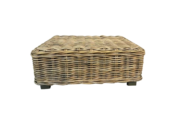 Picture of BEATRIX Handwoven Rattan Ottoman