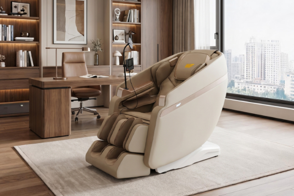 Picture of MOTIONFLEXI Pro Full-Body Zero-Gravity Massage Chair with LED Lighting, Waist & Calf Heating, Voice Control and Wireless Charging