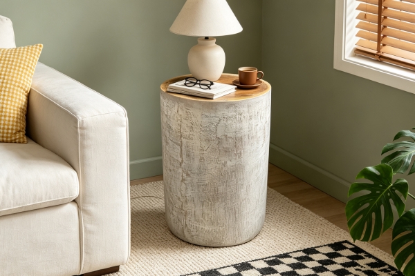 Picture of BOLE Mungur Wood Side Table